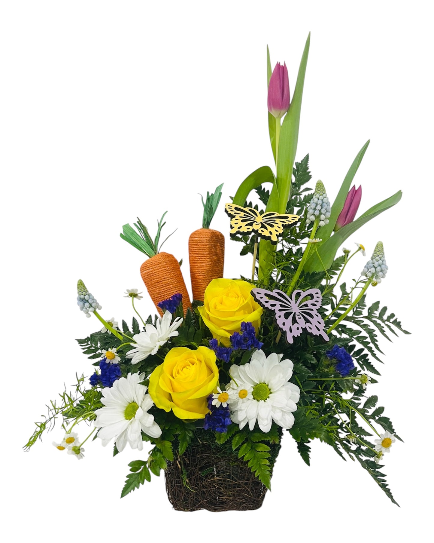 24 "Carrot" Spring Bouquet