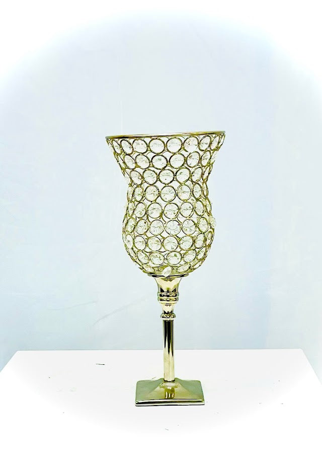 Gold and Crystal Goblet
