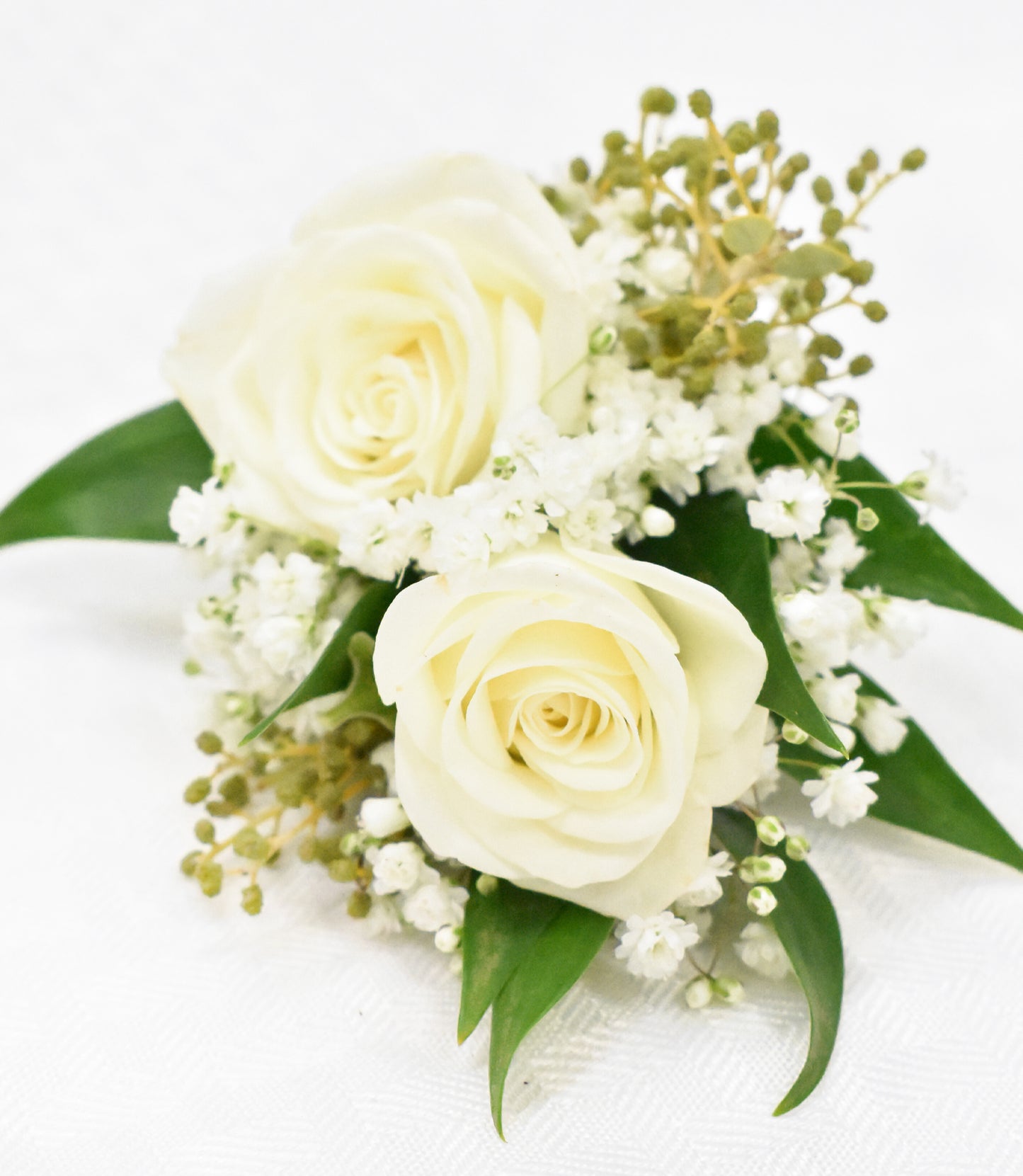 Double Spray Rose Boutonnière