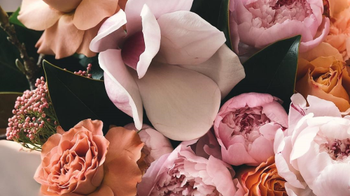 Rose Gold Wedding Centerpieces