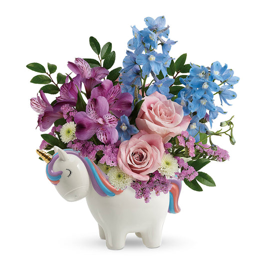 Enchanting Pastels Unicorn Bouquet