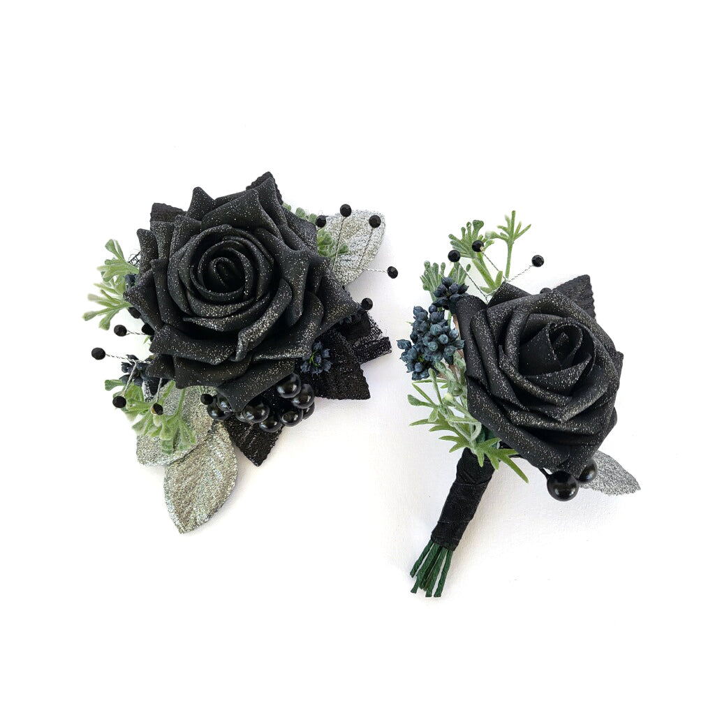 Gothic Wrist Corsage