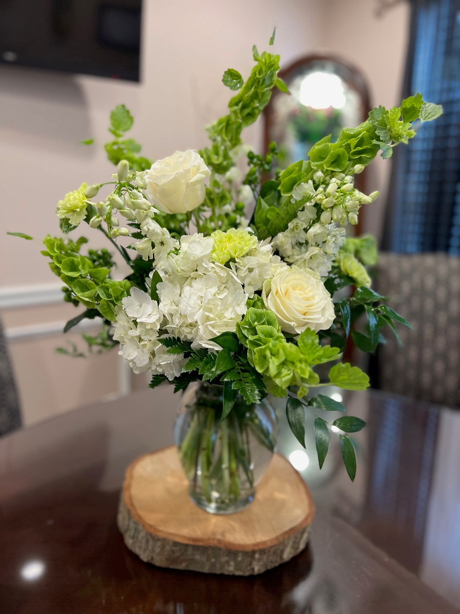 Irish Bells Arrangement – The Garden of Eden Flower Shop