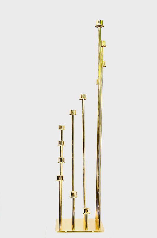 Spiral Gold Candle Holder