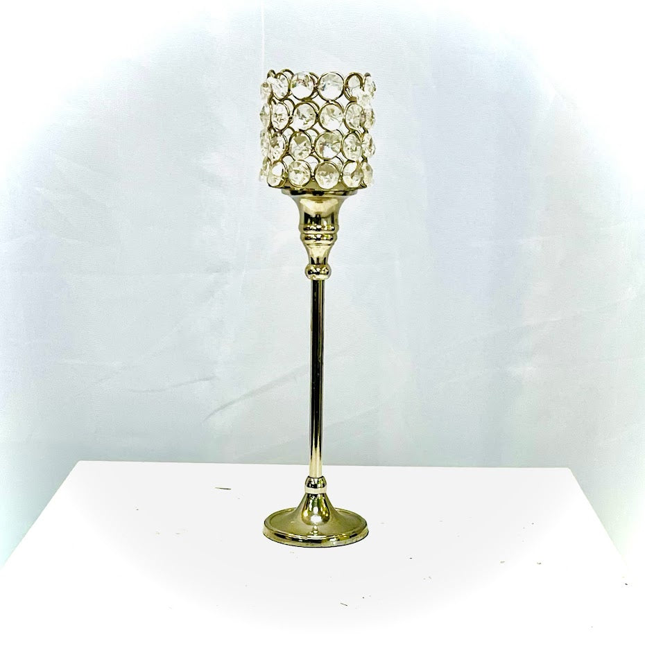 Gold and Crystal Centerpieces (Part 1)