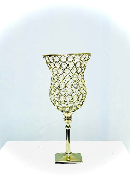 Gold and Crystal Goblet