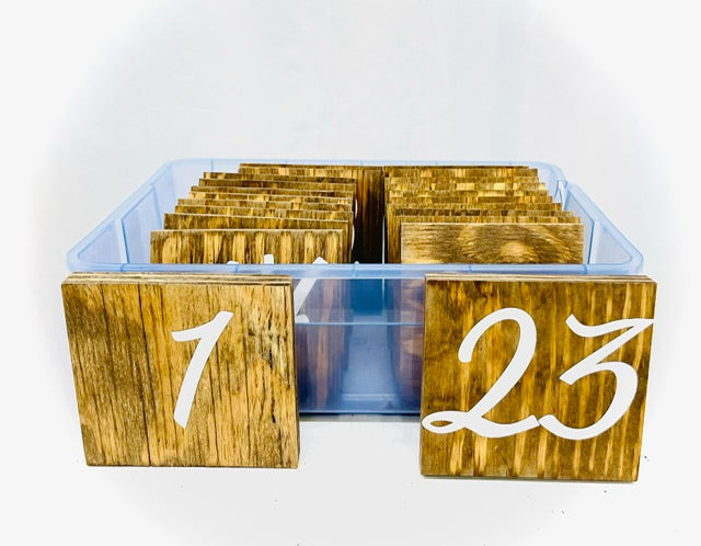 Table Number Rentals