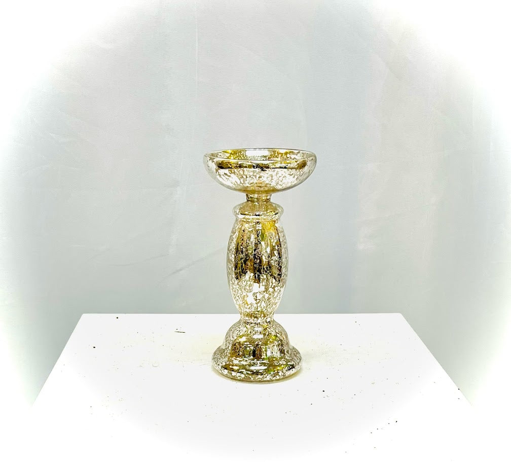 Mercury Glass Candle Holders