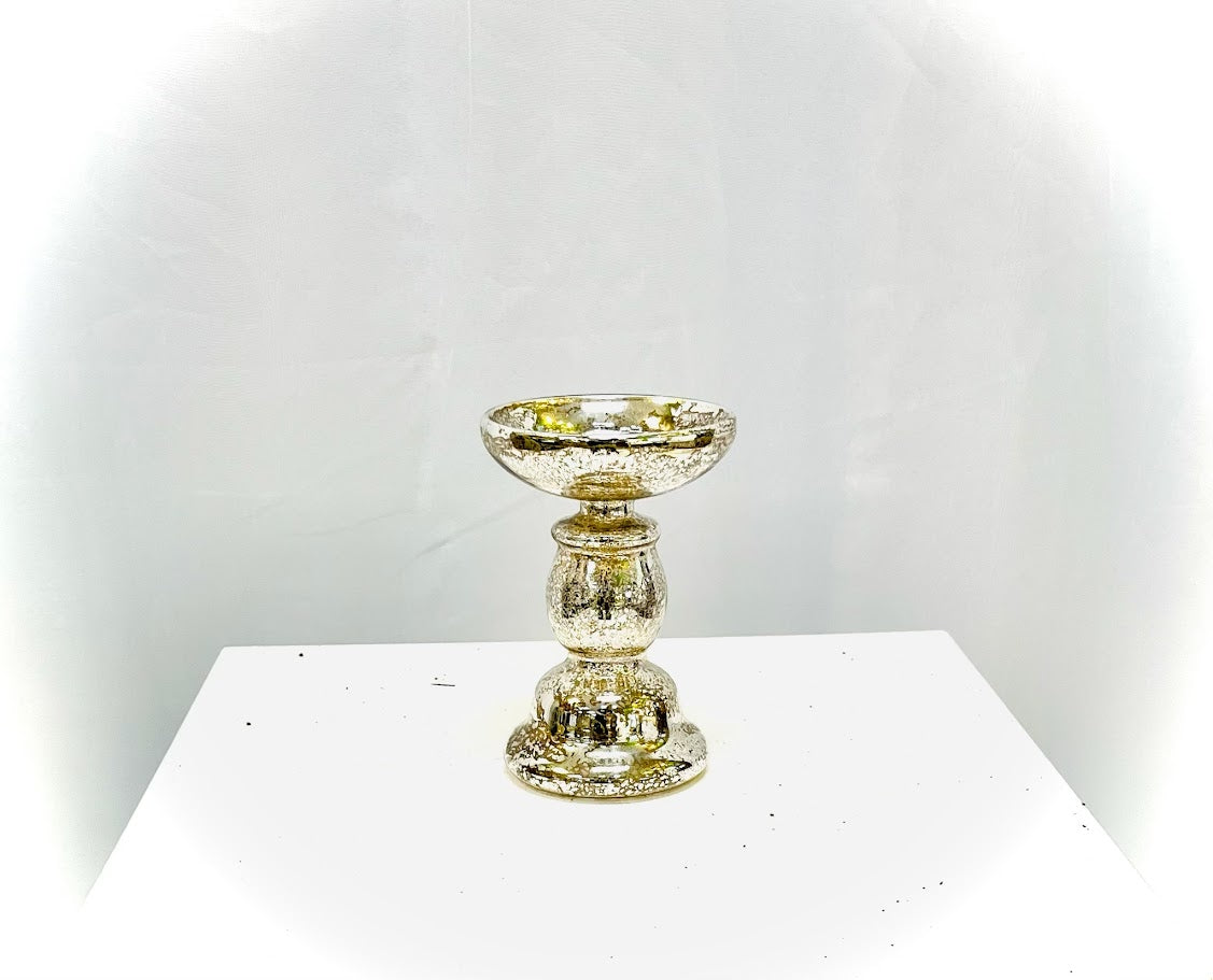 Mercury Glass Candle Holders