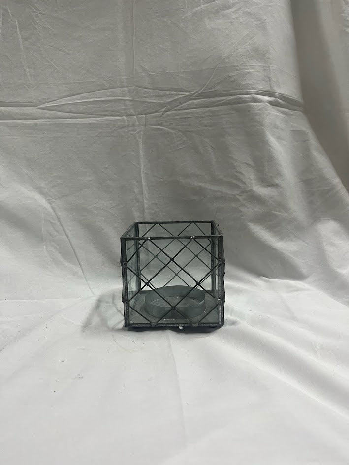 Metal and Glass Centerpieces