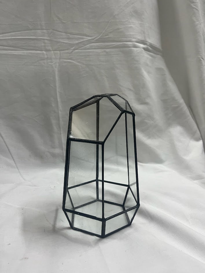 Metal and Glass Centerpieces