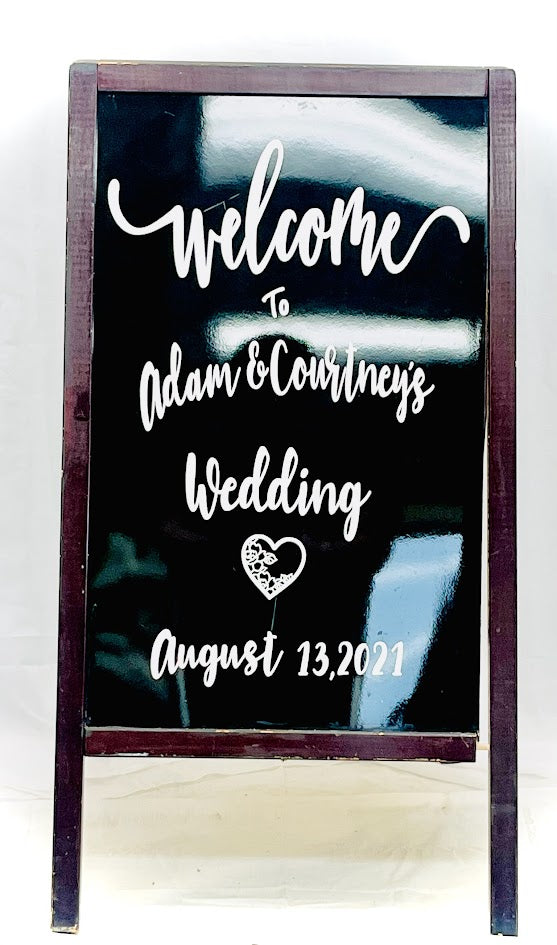 Wedding Welcome Sign