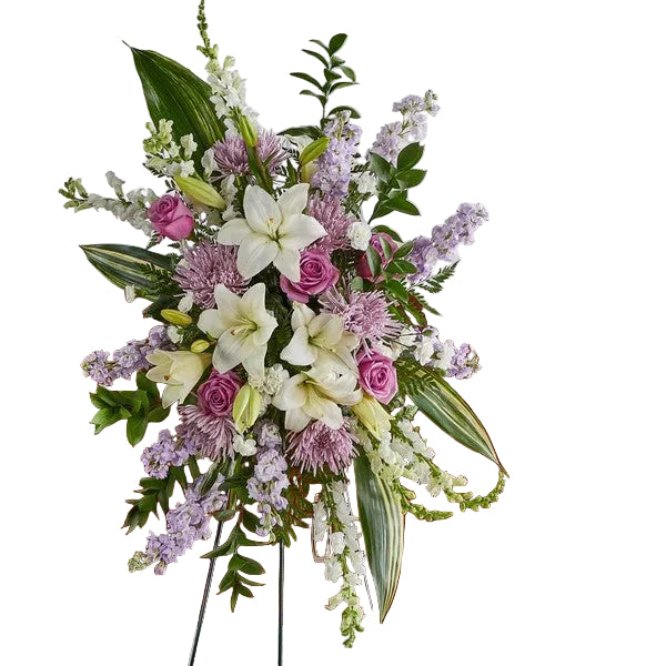 Grateful Hearts Standing Spray