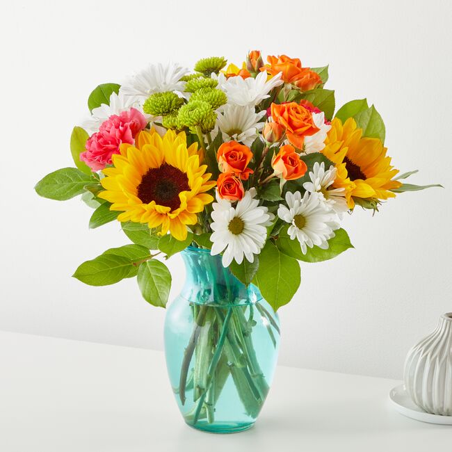 Sun-Drenched Blooms Bouquet