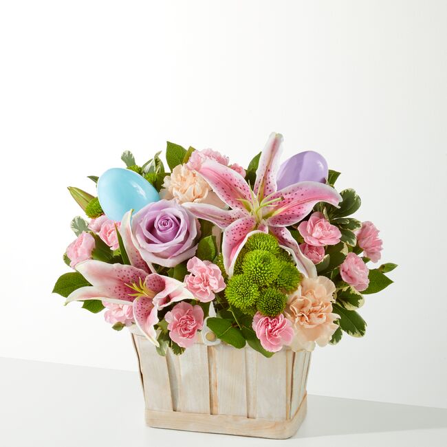Eggcellent Blooms Basket