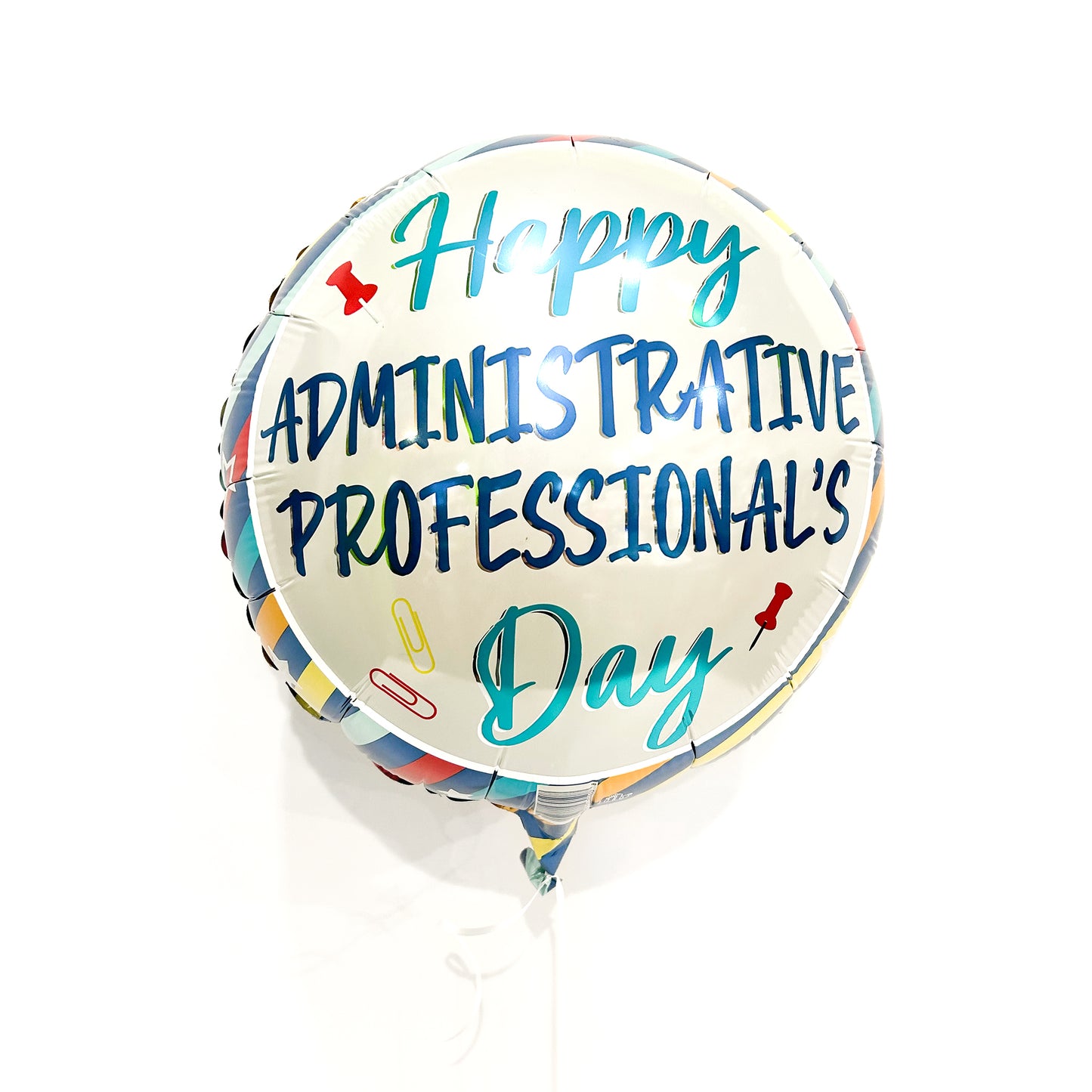 Happy administrative professional's day mylar balloon