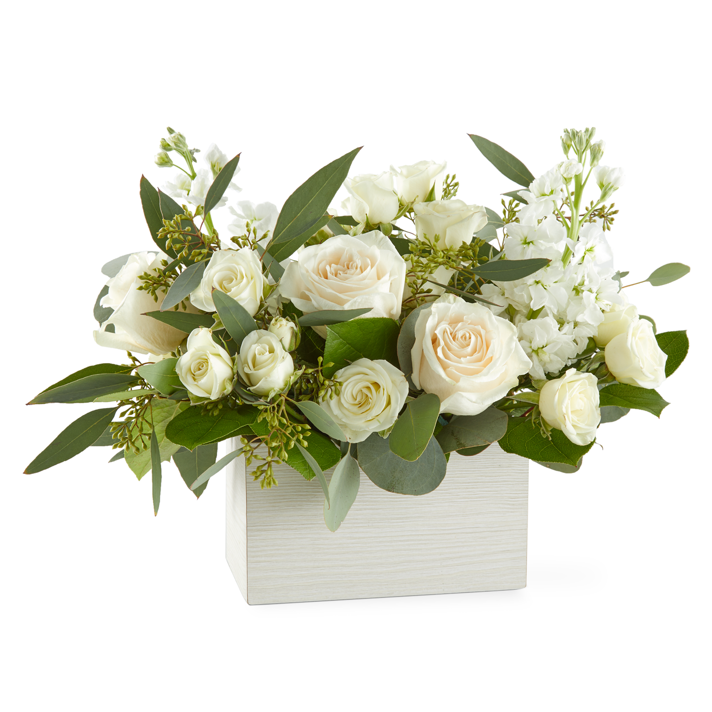 Fresh Linen Box Bouquet