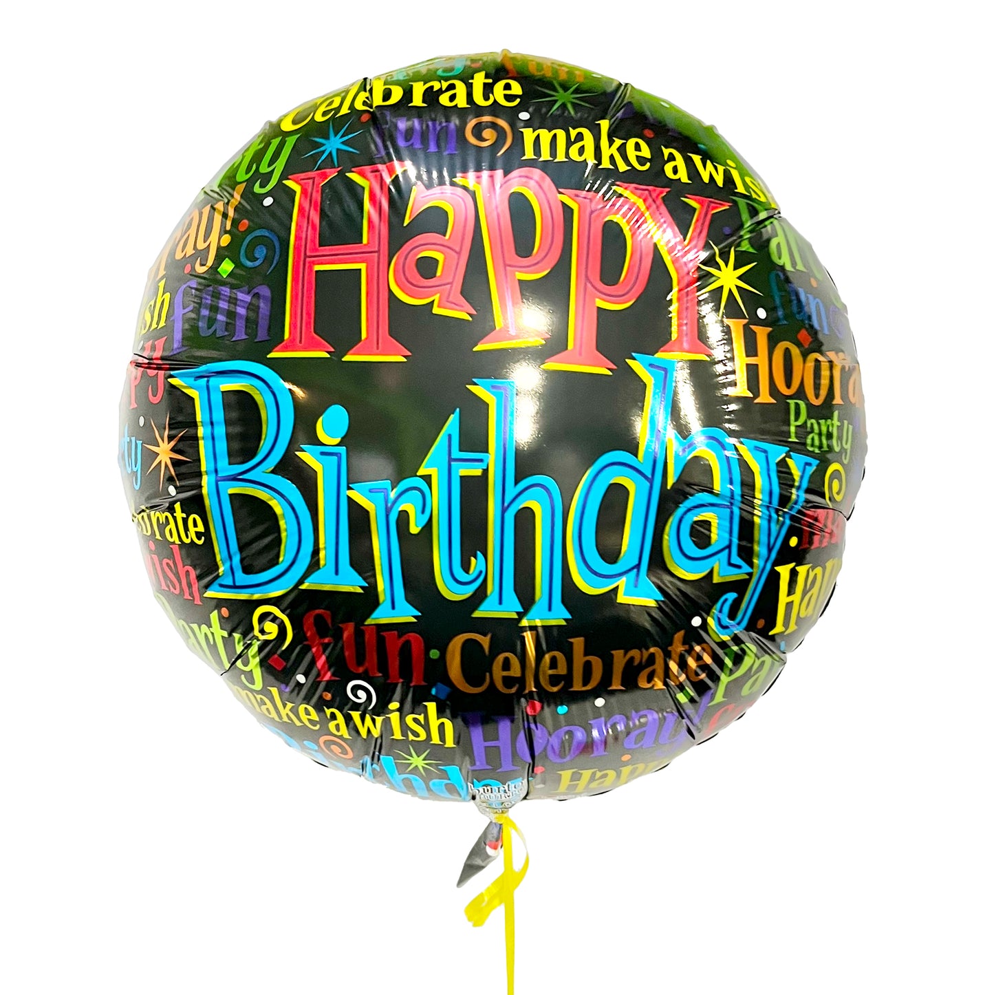 Happy birthday greetings mylar balloon