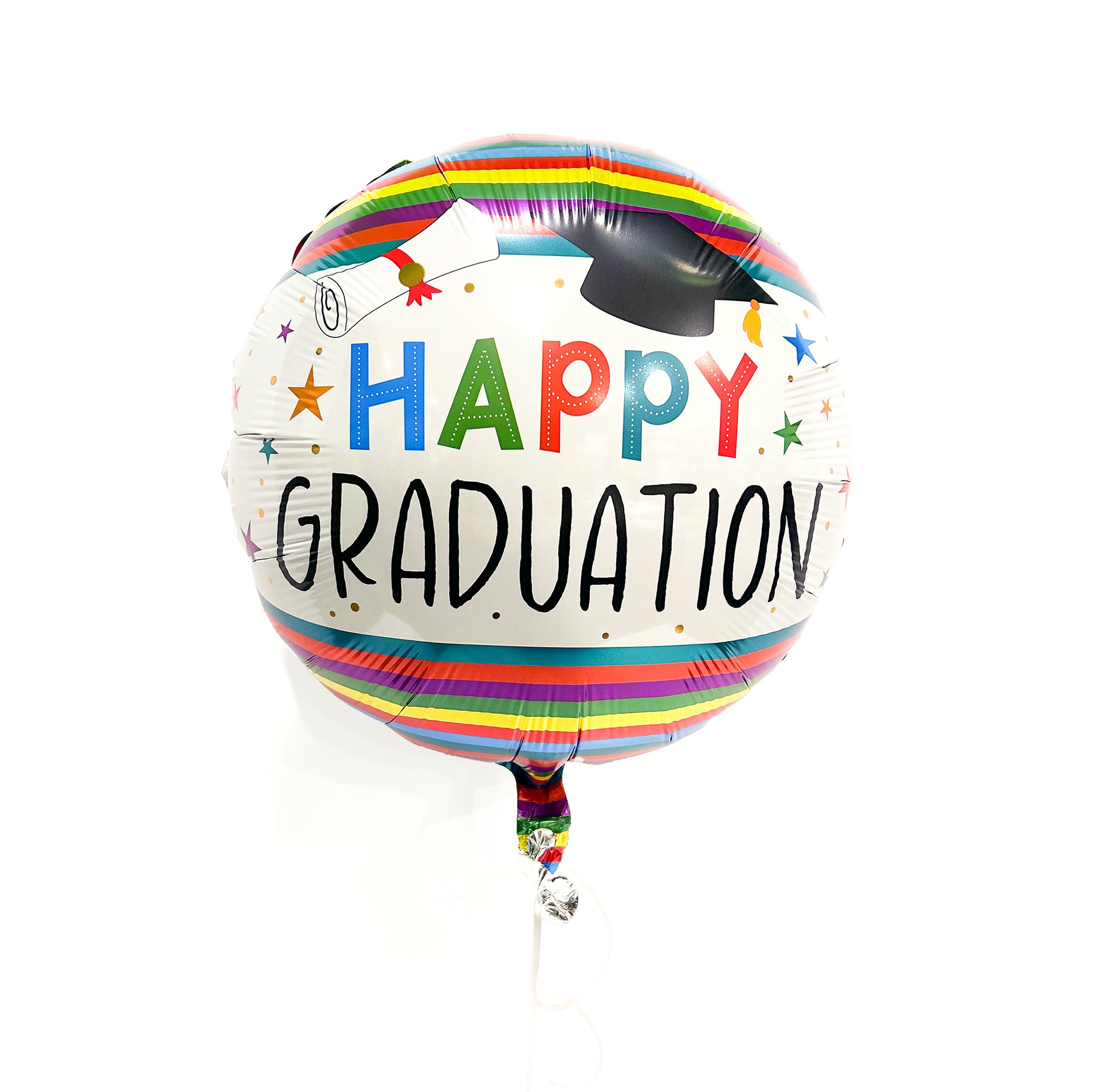Happy graduation mylar balloon