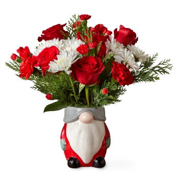 Gnome for Christmas Bouquet