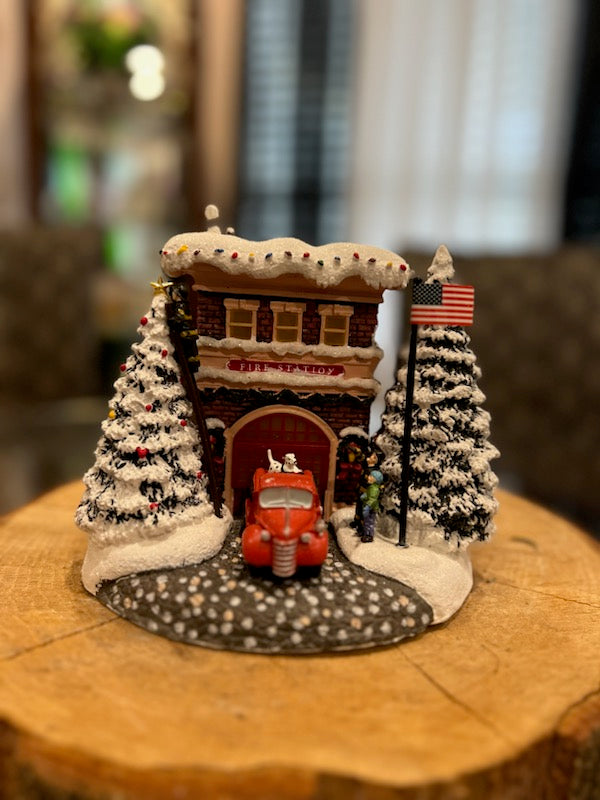 Thomas Kinkade's First Responders Christmas Keepsake