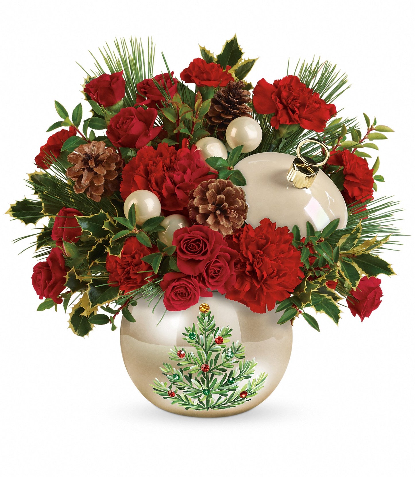 Classic Pearl Ornament Bouquet