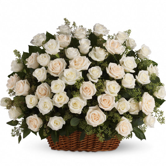 Bountiful Rose Basket