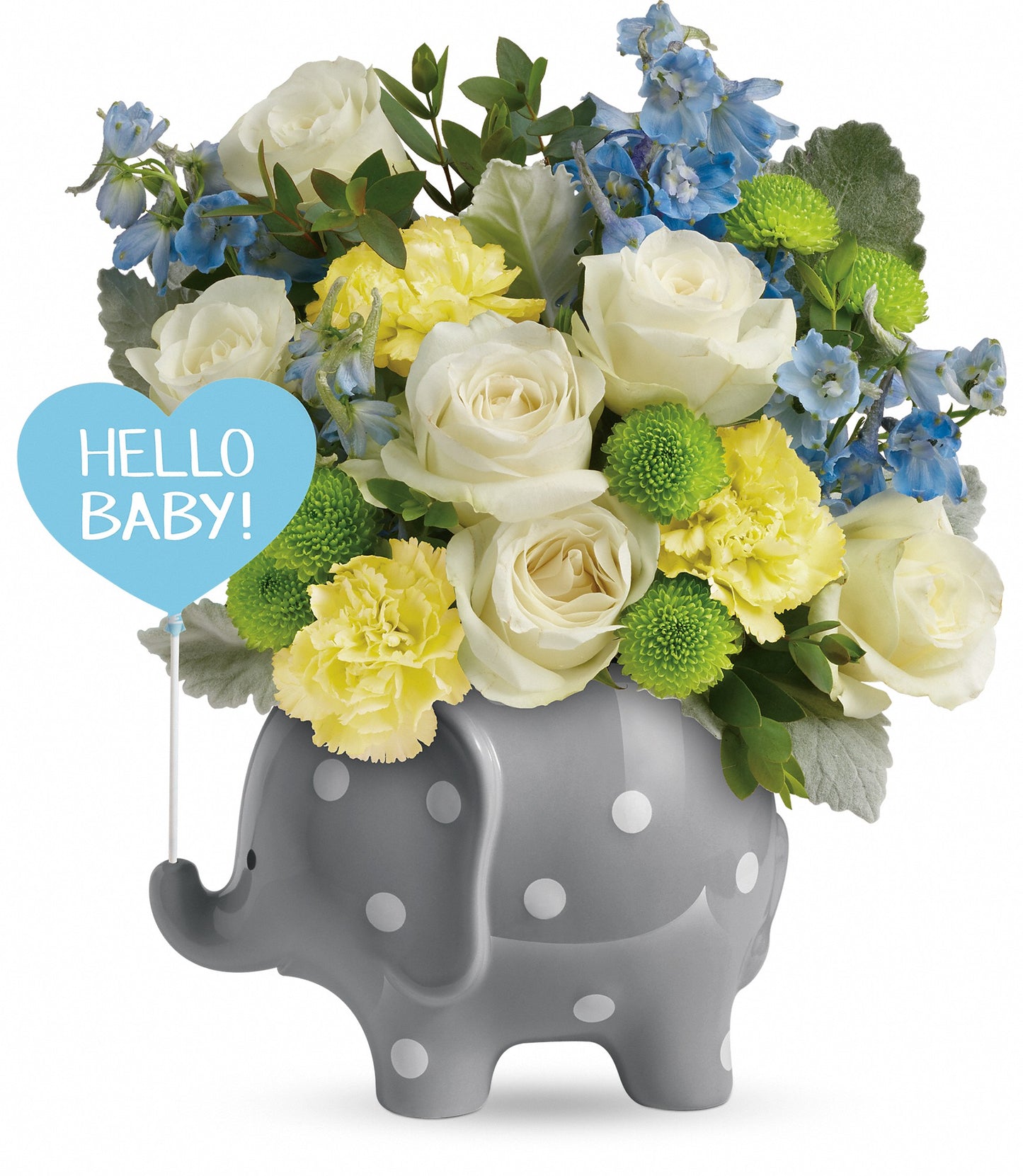 Hello Sweet Baby Bouquet - Blue