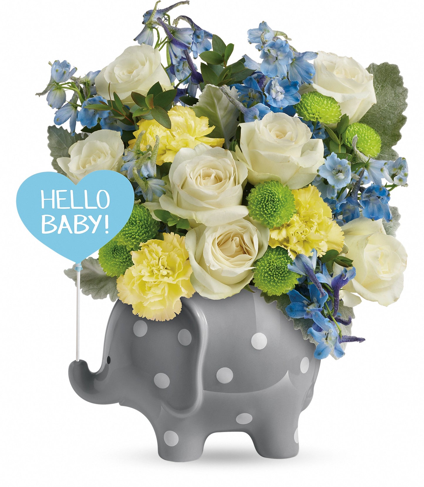 Hello Sweet Baby Bouquet - Blue