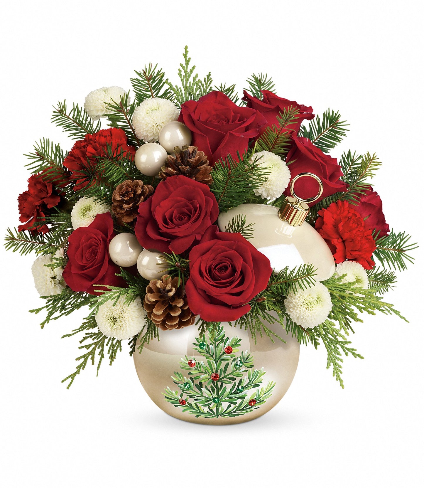 Twinkling Ornament Bouquet