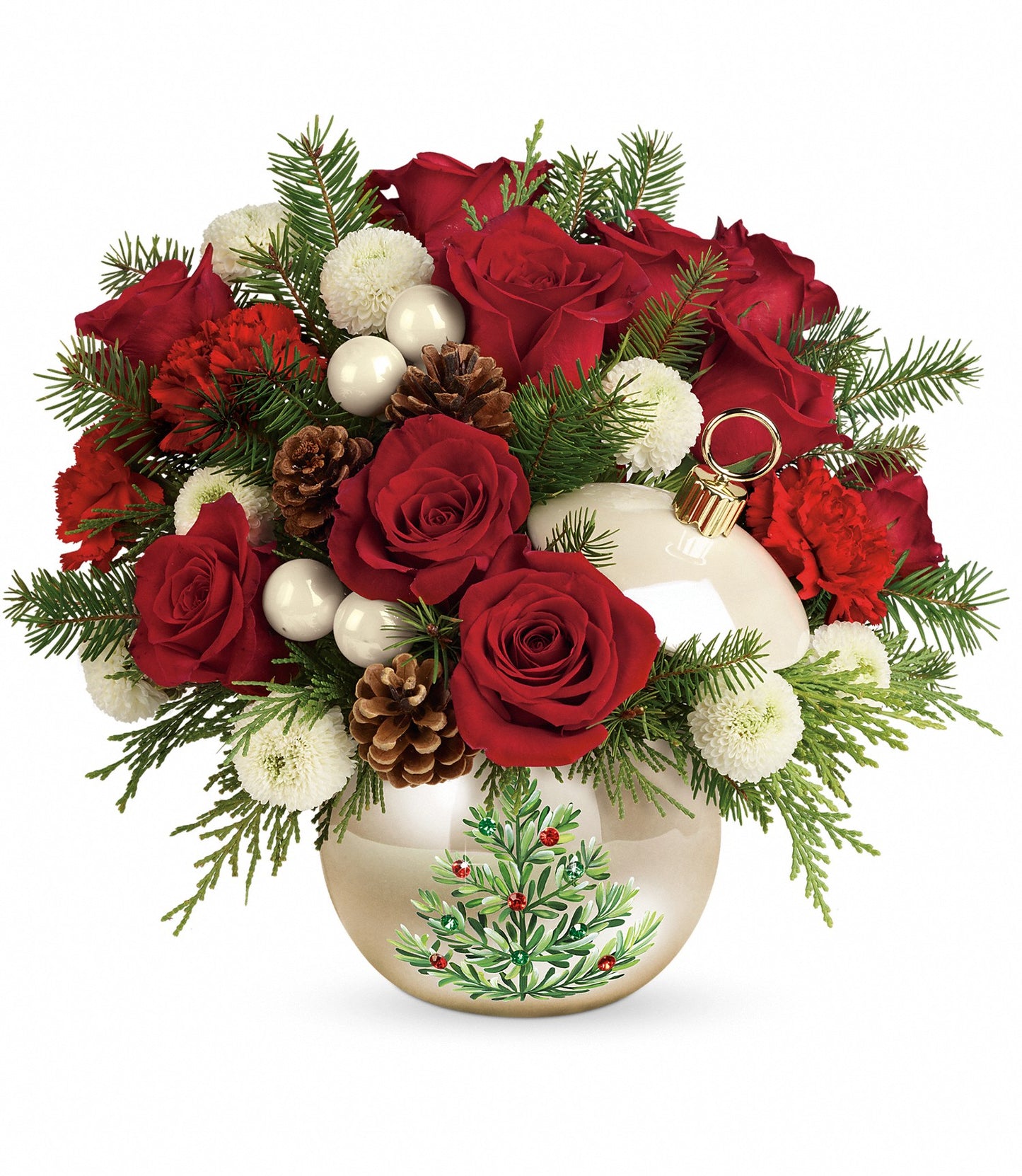 Twinkling Ornament Bouquet