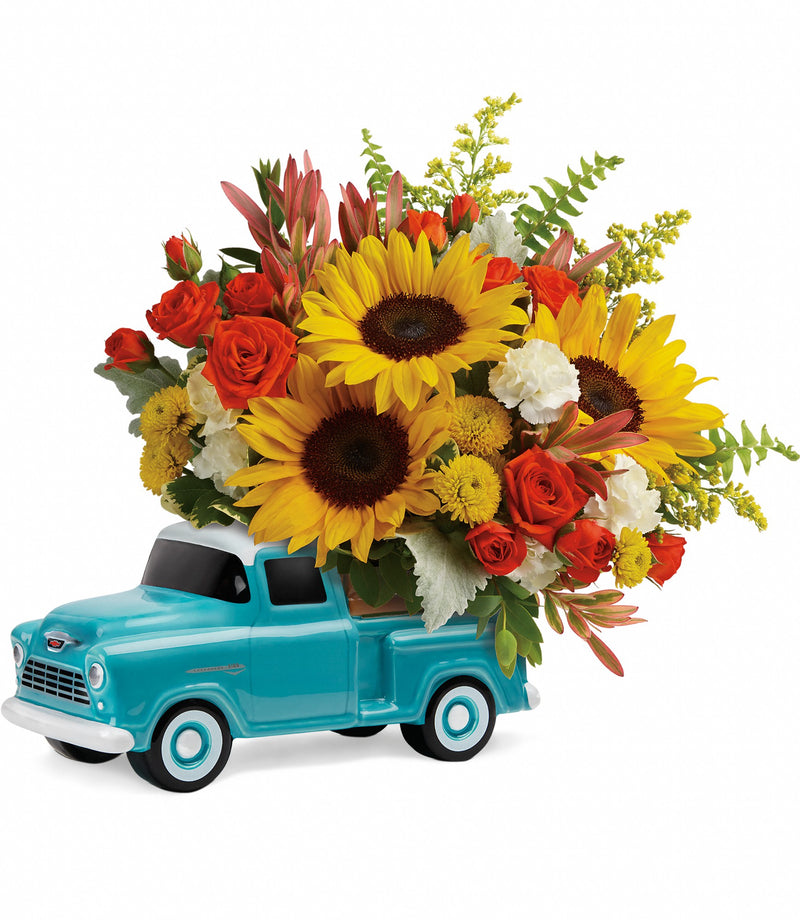Chevy Pickup Truck Bouquet